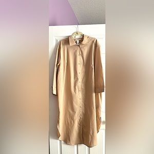 100% Cotton Button Down Dress worn once excellent condition